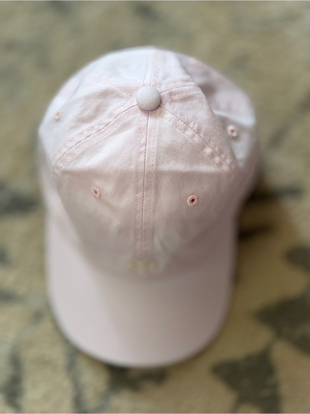 Tory Burch Light Pink Logo Cap - Picture 3 of 5